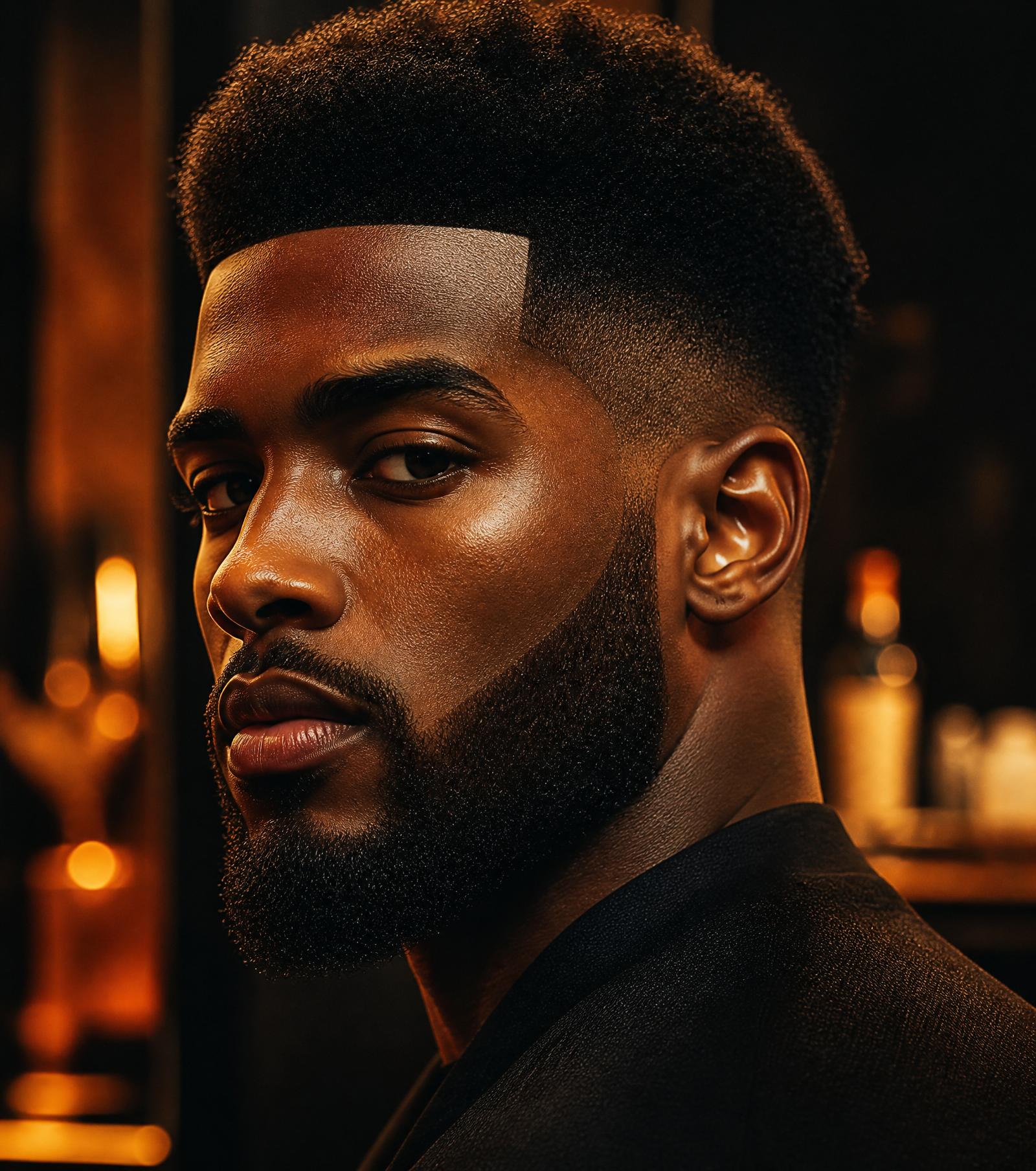 Barbier afro professionnel